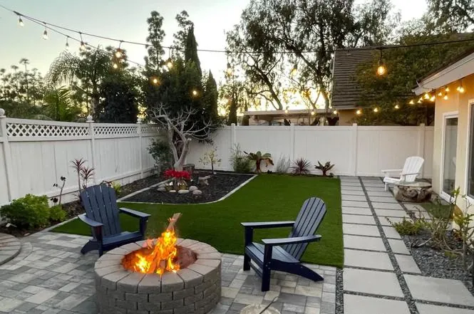 Casa con jardín en el centro